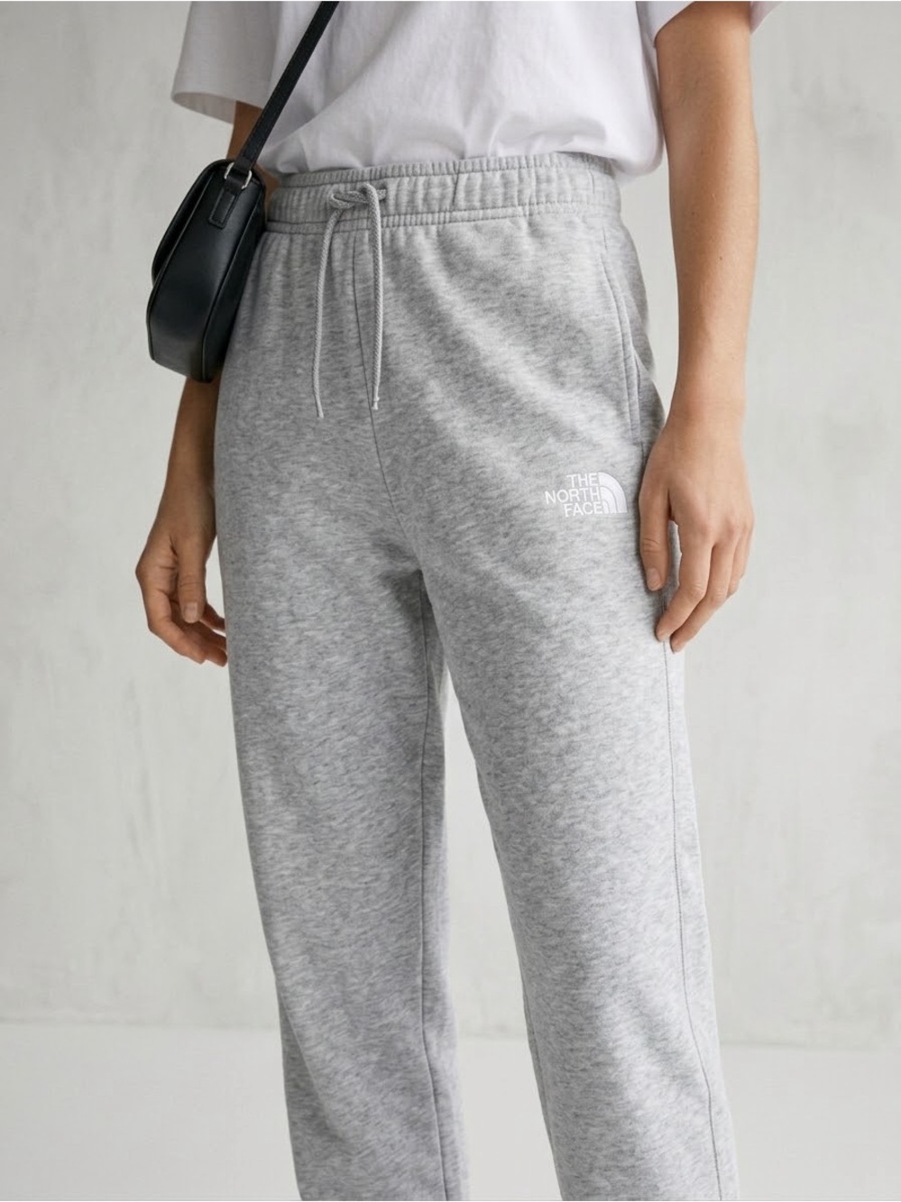The North Face Light Gray Women's Fleece Joggers